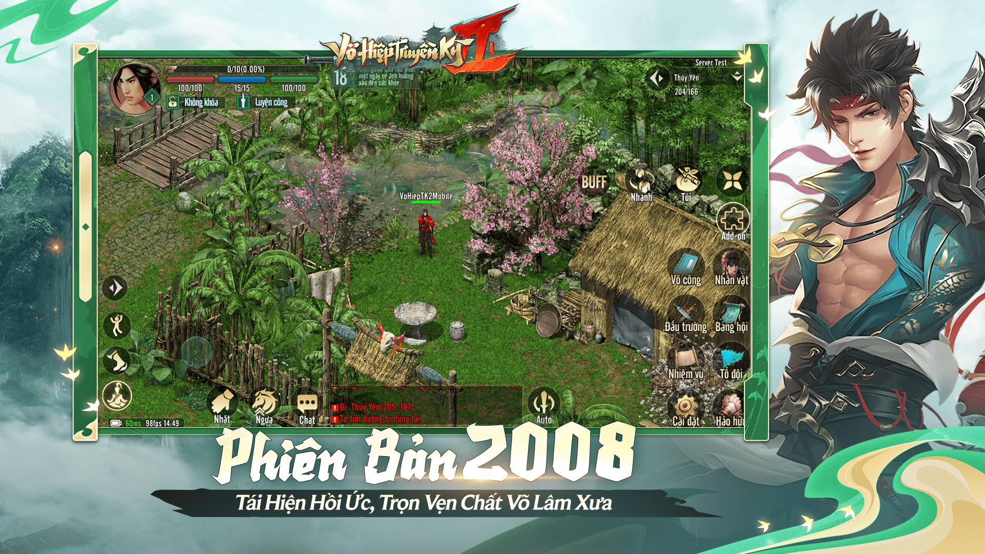 Khai mở máy chủ mới S1